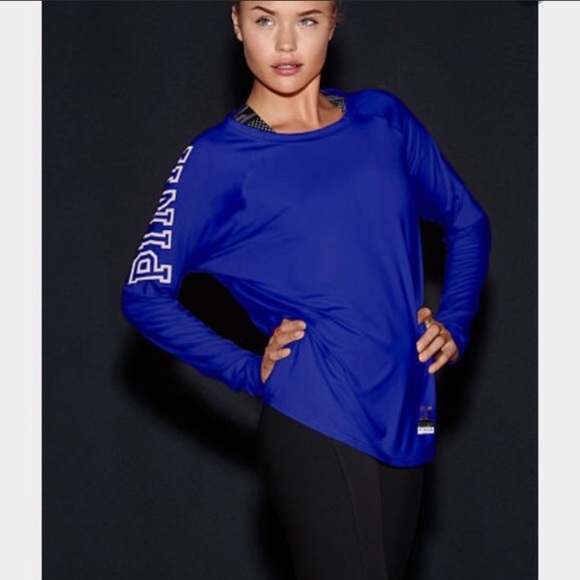 Pink Victoria’s Secret Ultimate Blue Mesh Back S - Picture 2 of 8